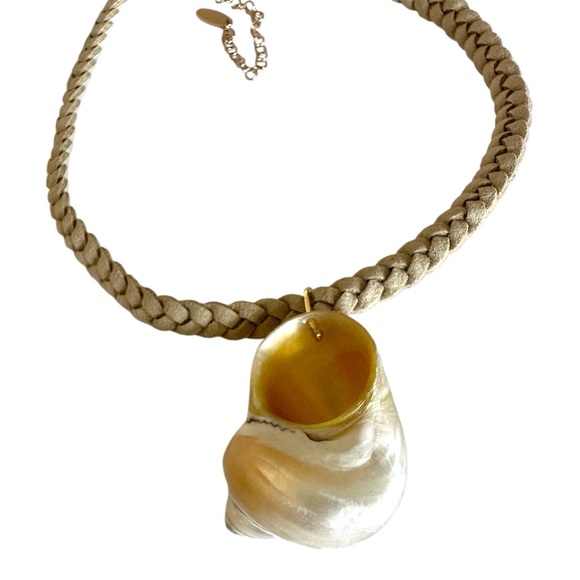 Free People Sara Choker Necklace Shell NWT - Picture 6 of 9